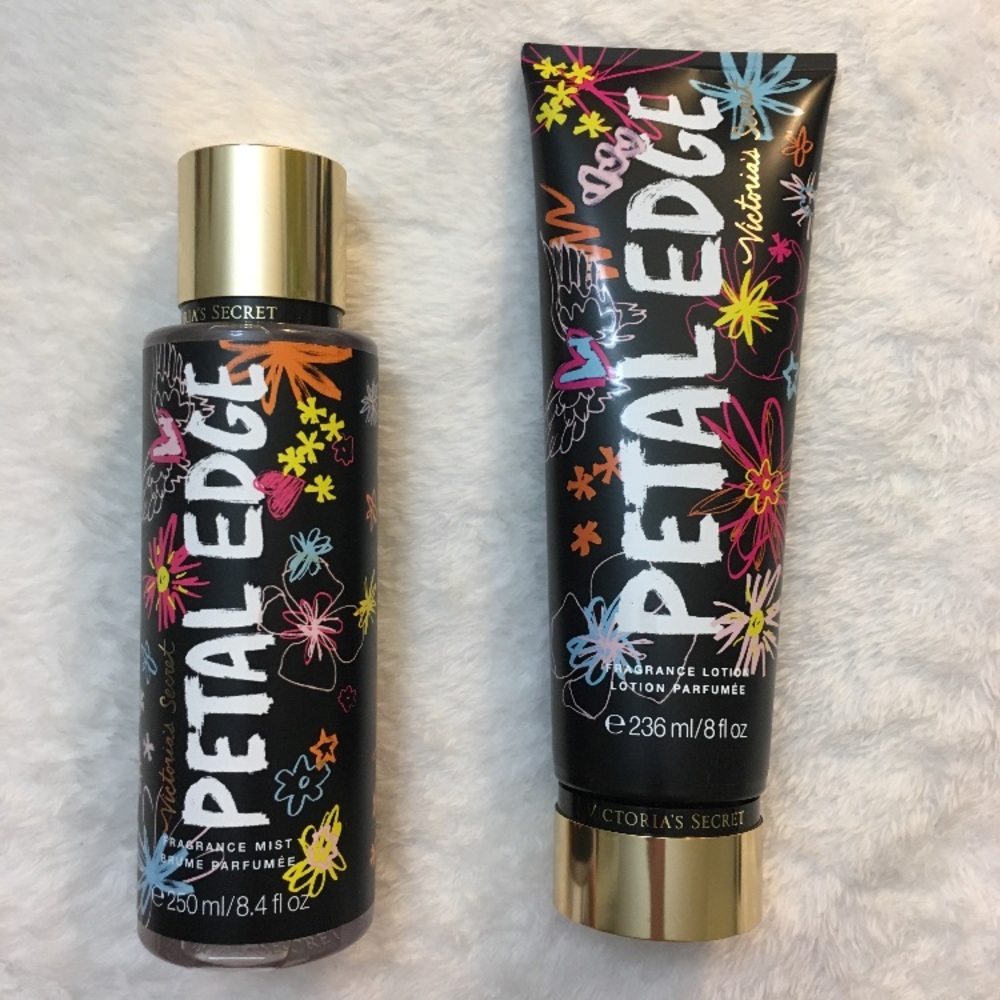 Victoria’s Secret petal edge fragrance and lotion